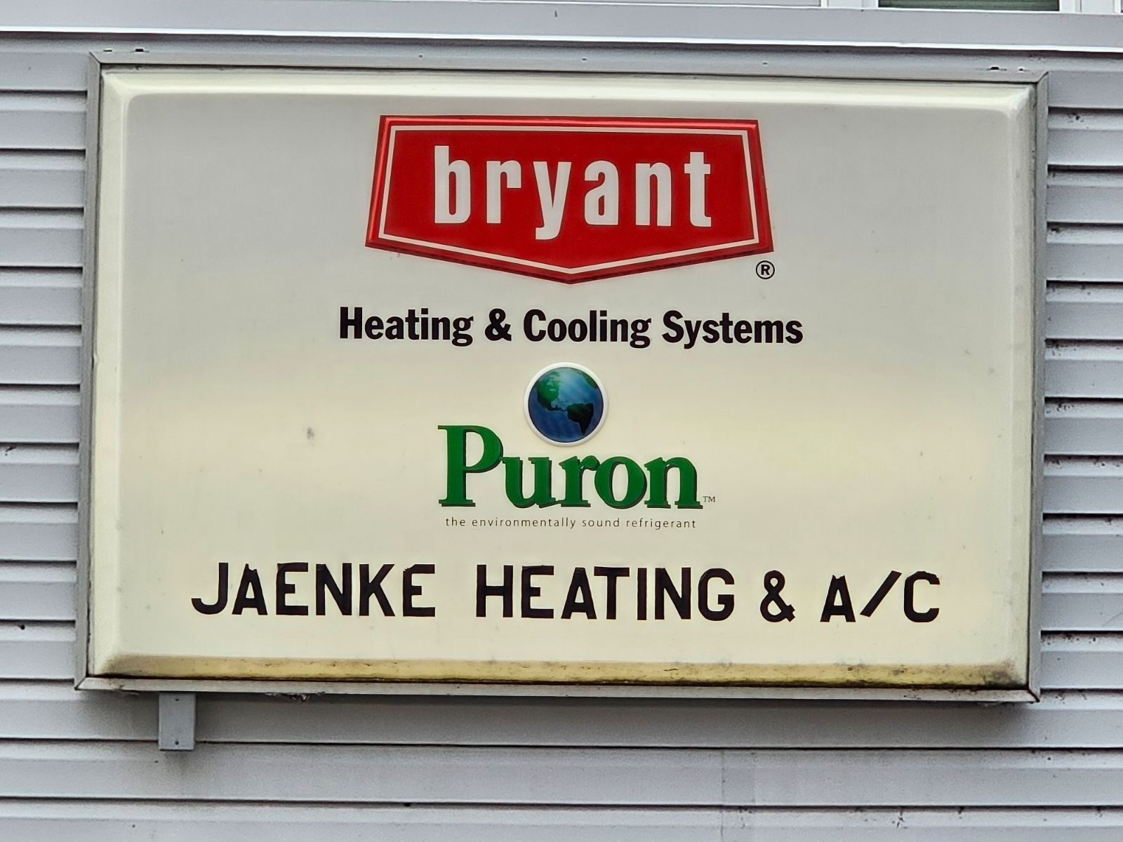 Sign Bryant sign board logo